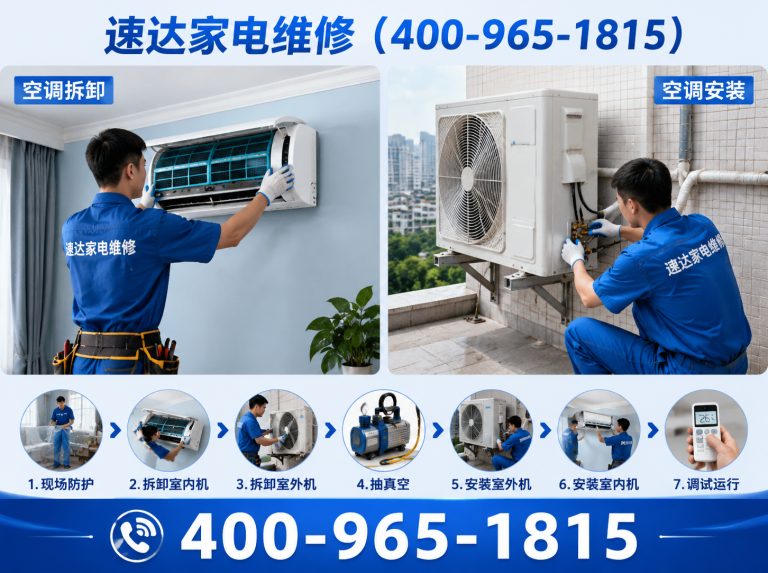 潮州中央空调维修展示图
